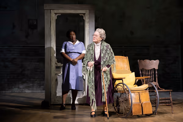 Dorcas Sowunmi and Mary Badham (“Mrs. Henry Dubose”) Photo