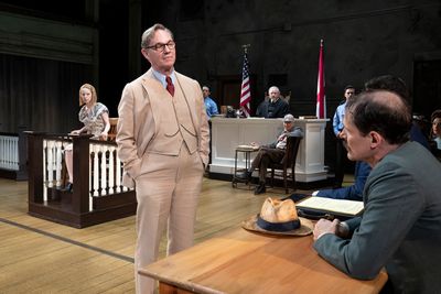 Mariah Lee (“Mayella Ewell”), Richard Thomas (“Atticus Finch”) and The Compan Photo