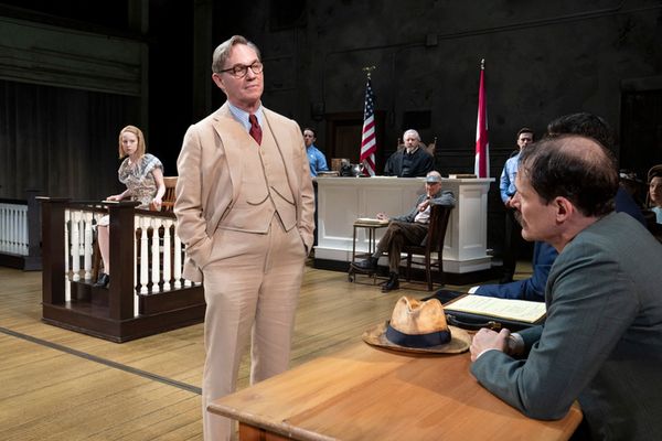 Mariah Lee (“Mayella Ewell”), Richard Thomas (“Atticus Finch”) and The Compan Photo