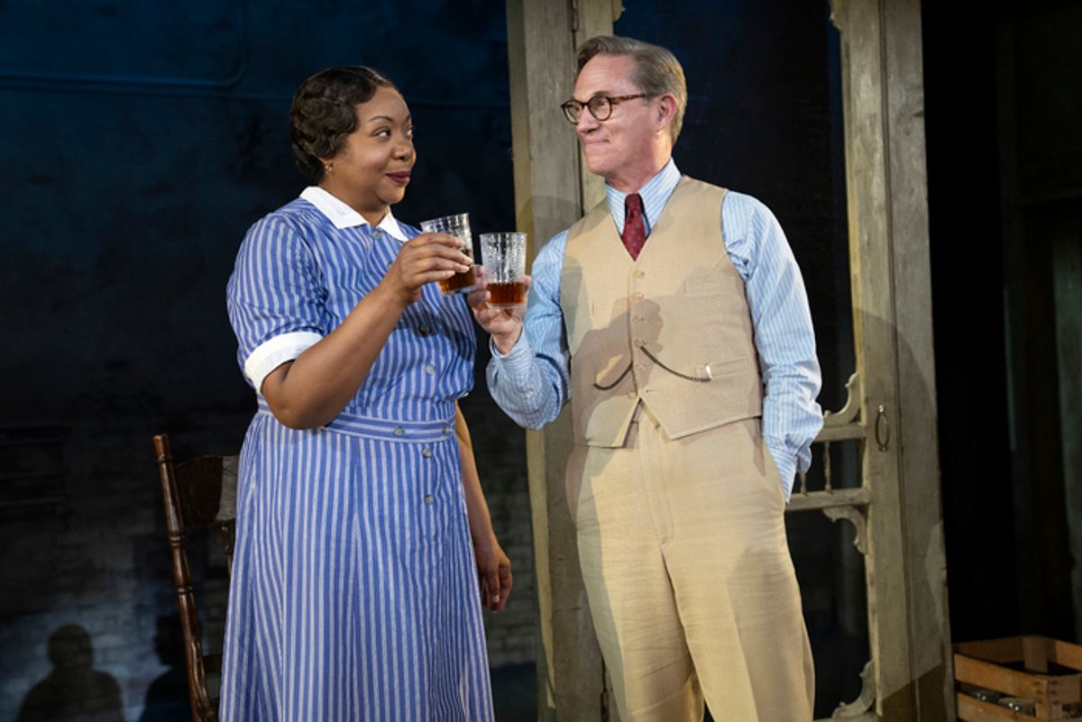 Jacqueline Williams (“Calpurnia”) and Richard Thomas (“Atticus Finch”) at 