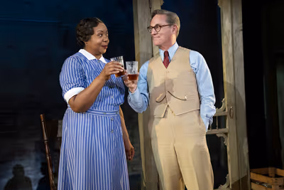 Jacqueline Williams (“Calpurnia”) and Richard Thomas (“Atticus Finch”) Photo