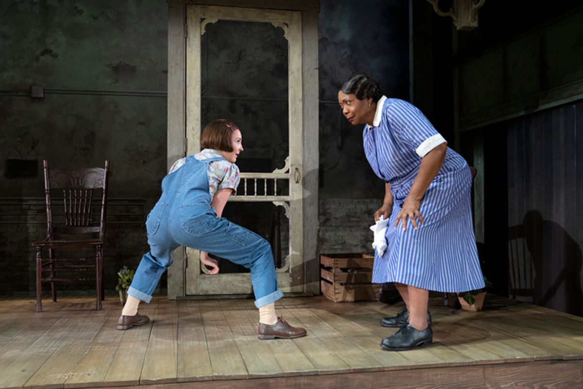 Maeve Moynihan (“Scout Finch”) and Jacqueline Williams (“Calpurnia”) at 