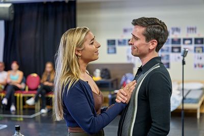 Phoebe Panaretos and Matt Doyle  Photo