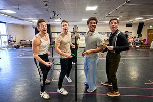 Greg Bernstein, Stevie Hutchinson, Tyler Orphé-Baker and Matt Doyle Photo