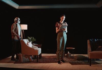 Peter Friedman and Sydney Lemmon Photo