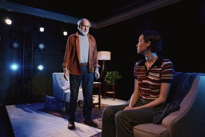 Peter Friedman and Sydney Lemmon Photo