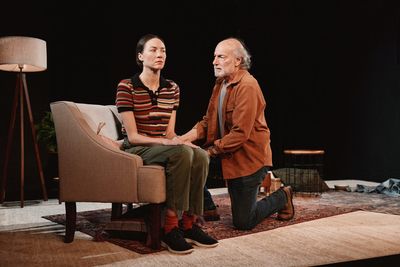 Peter Friedman and Sydney Lemmon Photo