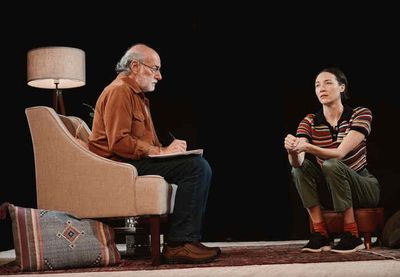 Peter Friedman and Sydney Lemmon Photo