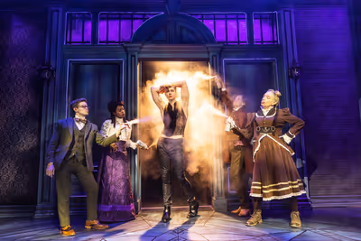 Andrew Keenan-Bolger, Jordan Boatman, James Daly, Ellen Harvey, Arnie Burton Photo