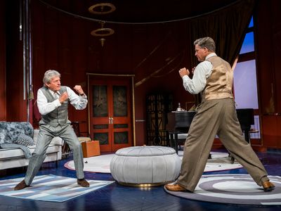 Nigel Havers and Dugald Bruce-Lockhart  Photo
