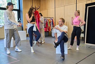 Matt Corner, Harriet Bunton, Luke Johnson, Beth Devine  Photo