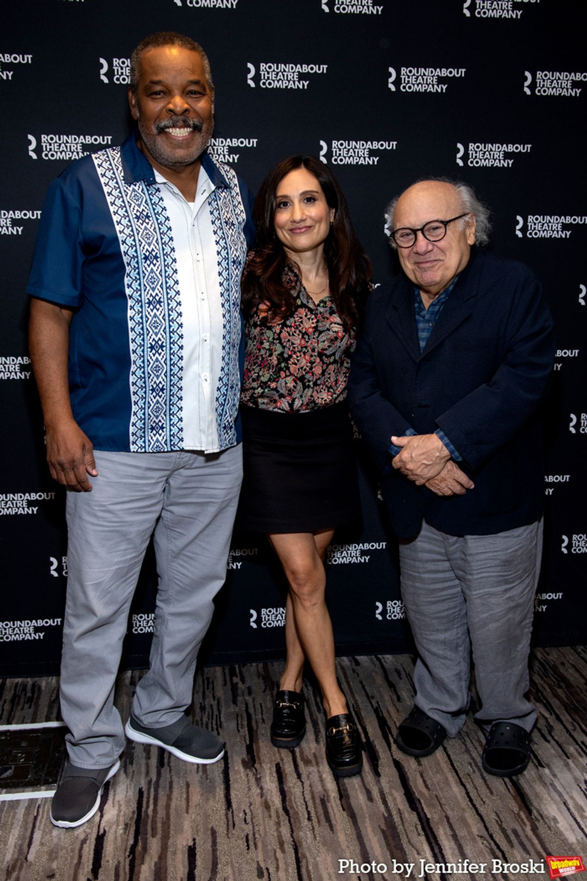 Ray Anthony Thomas, Lucy DeVito, Danny DeVito at 
