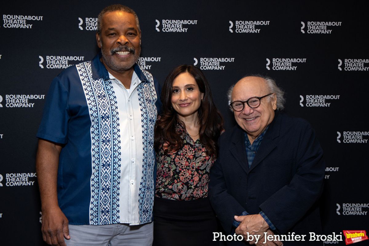 Ray Anthony Thomas, Lucy DeVito, Danny DeVito at 