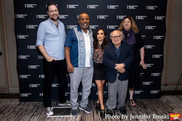 Moritz von Stuelpnagel, Ray Anthony Thomas, Lucy DeVito, Danny DeVito, Theresa Rebeck Photo