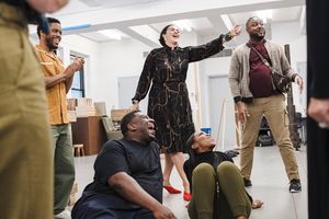 Jon Michael Hill, Lance Coadie Williams, Patricia McGregor (Director), Jessica France Photo