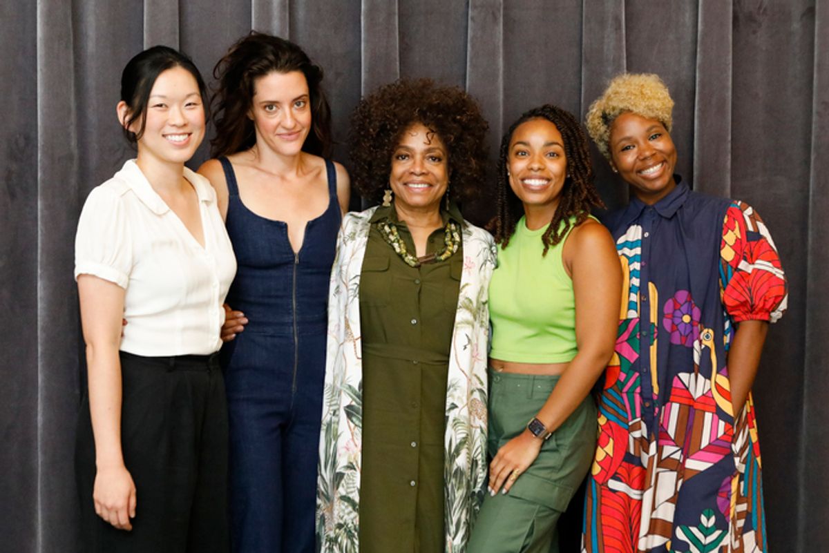 Jenna Yi, Keilly McQuail, Denise Burse, Jasmine Batchelor and Naomi Lorrain at 