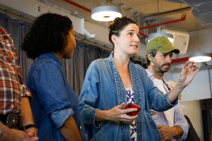 Renae Simone Jarrett, Sarah Hughes and Maruti Evans @ BroadwayWorld Renae Simone Jarrett, Sarah Hughes and Maruti Evans Photo