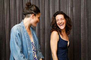 Sarah Hughes and Keilly McQuail Photo