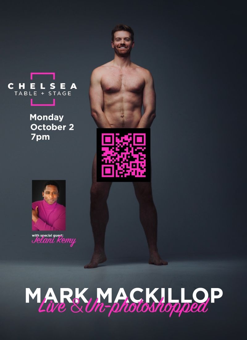 Mark MacKillop Will Play Chelsea Table + Stage With LIVE AND UN-PHOTOSHOPPED On October 2nd  Image