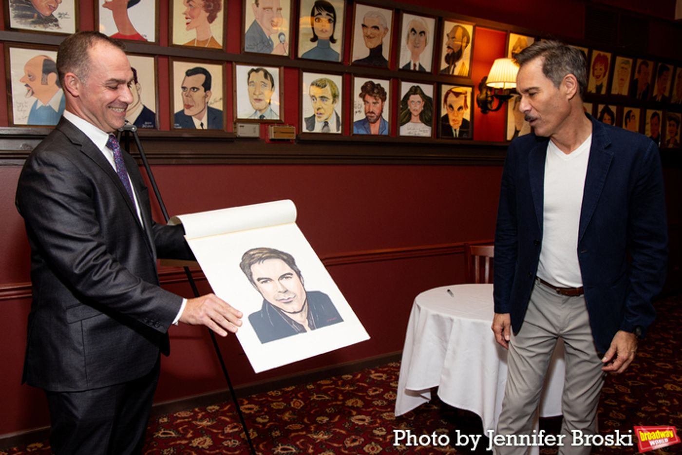 Photos: Eric McCormack Unveils Sardi's Caricature  Image
