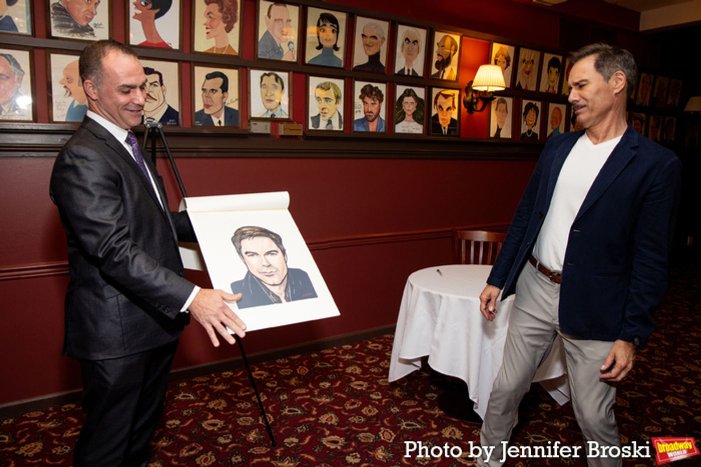 Photos: Eric McCormack Unveils Sardi's Caricature  Image