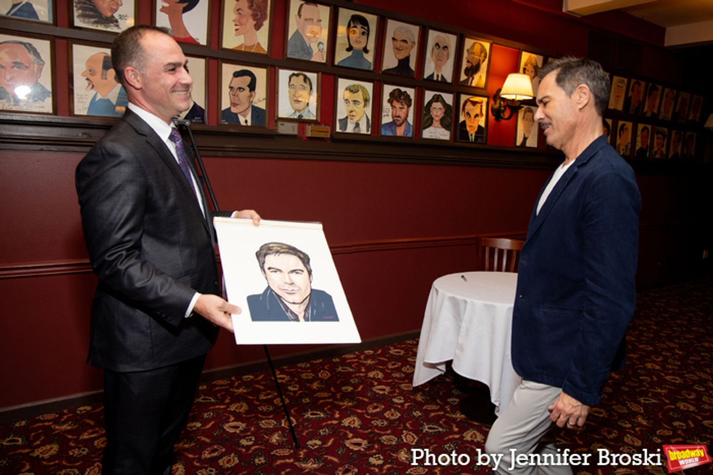 Photos: Eric McCormack Unveils Sardi's Caricature  Image