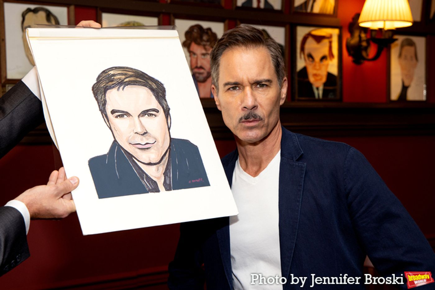 Photos: Eric McCormack Unveils Sardi's Caricature  Image