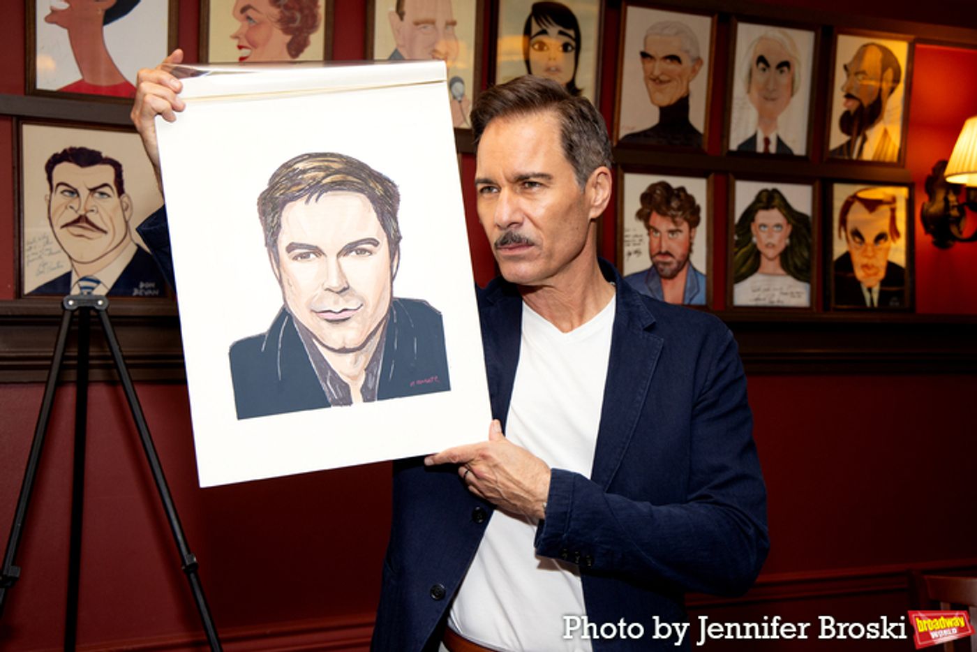 Photos: Eric McCormack Unveils Sardi's Caricature  Image
