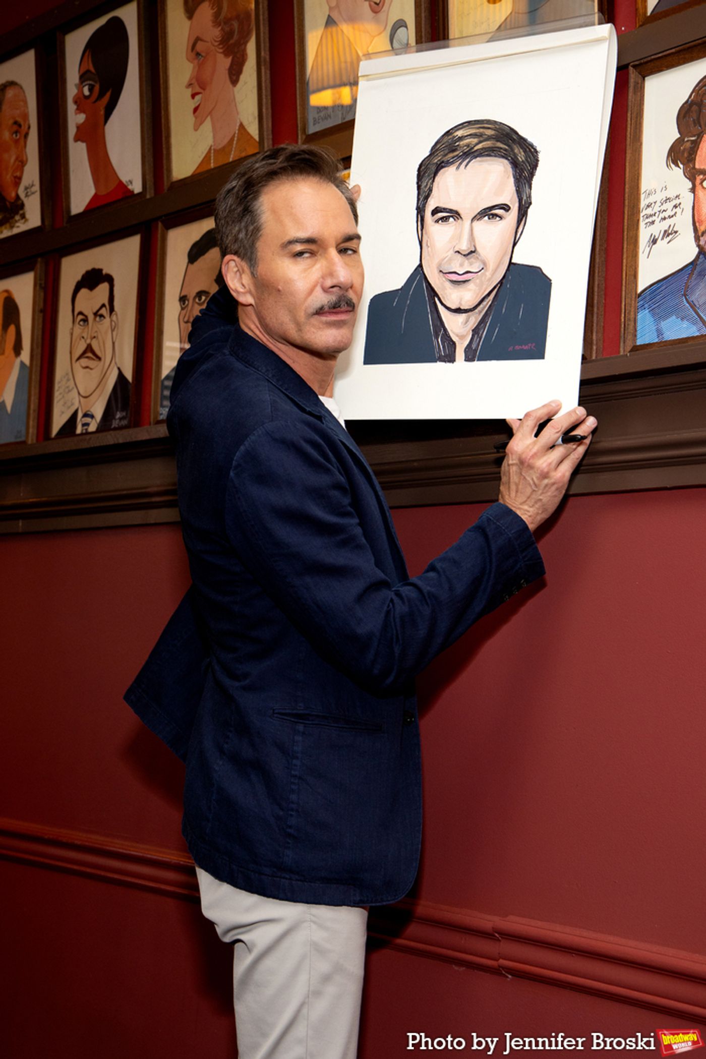 Photos: Eric McCormack Unveils Sardi's Caricature  Image