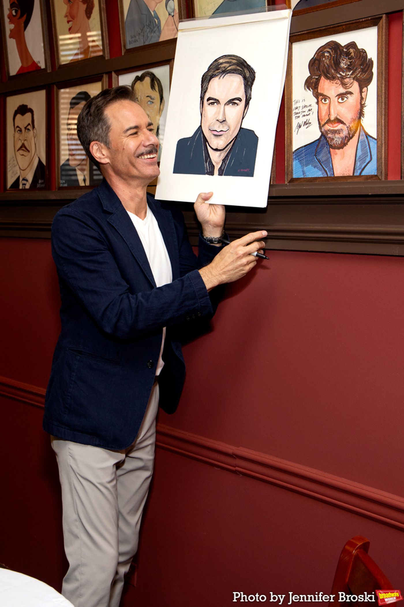 Photos: Eric McCormack Unveils Sardi's Caricature  Image