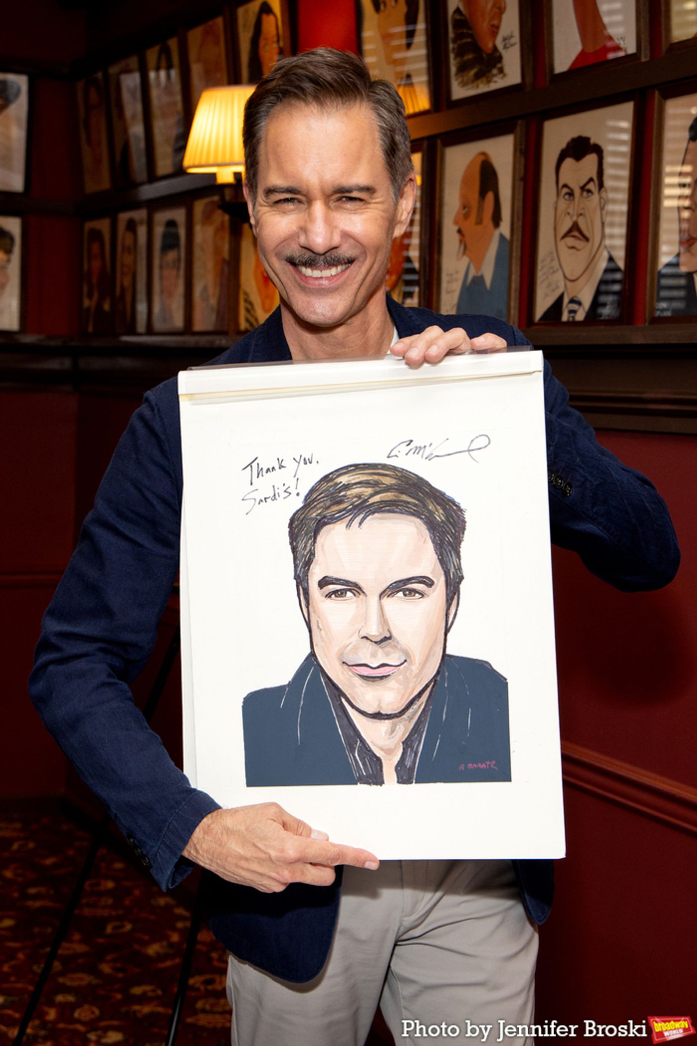 Photos: Eric McCormack Unveils Sardi's Caricature  Image