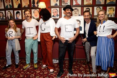 Dana Steingold, Alex Moffat, Lilli Cooper, Nehal Joshi, Eric McCormack, Laura Bell Bu Photo