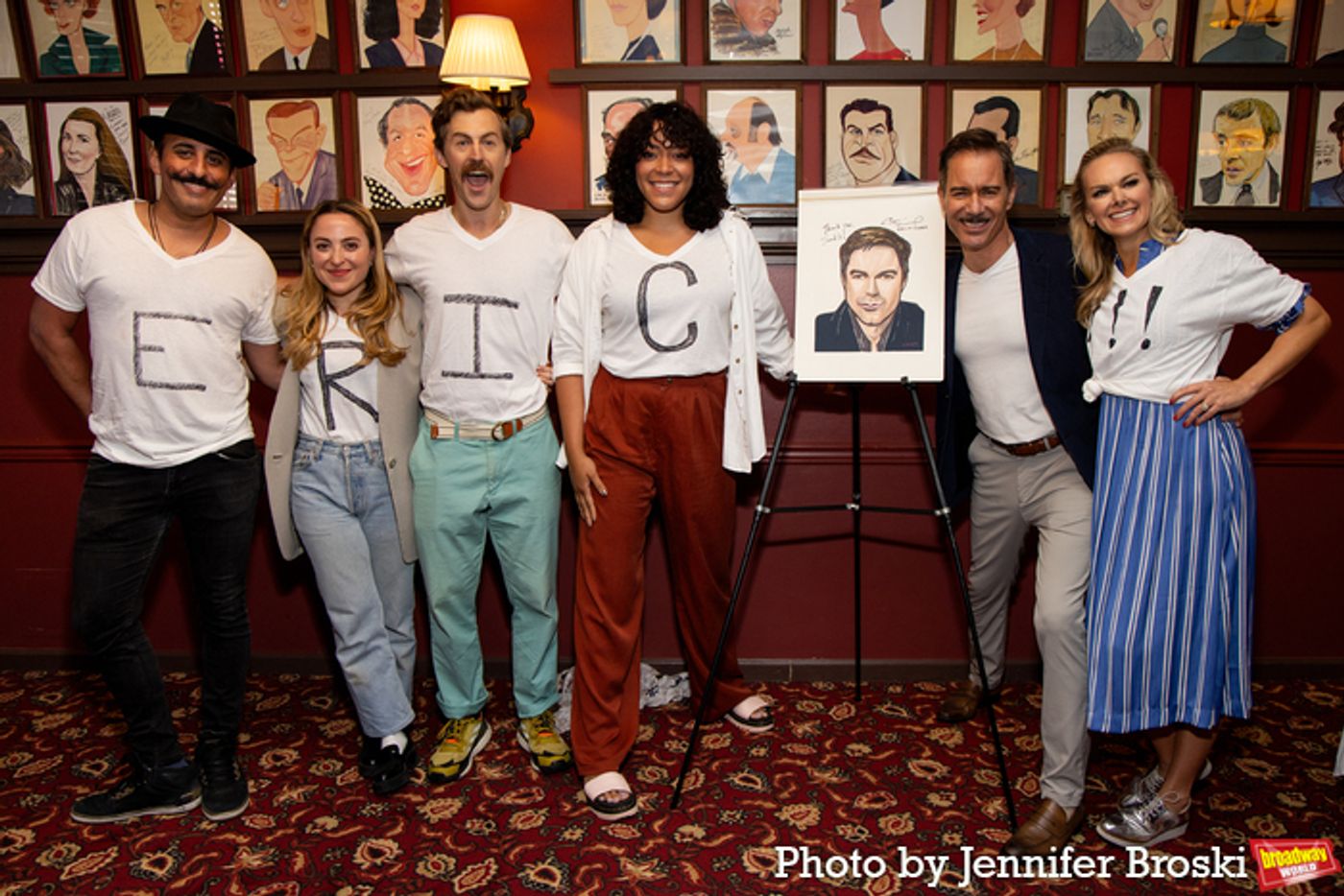 Photos: Eric McCormack Unveils Sardi's Caricature  Image