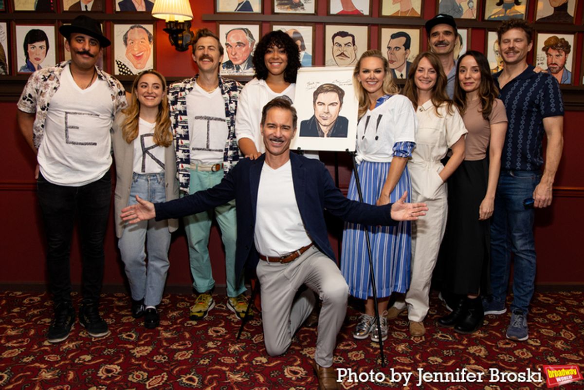 Nehal Joshi, Dana Steingold, Alex Moffat, Lilli Cooper, Eric McCormack, Laura Bell Bundy, Michelle Federer, Matthew Floyd Miller, Jamie Ann Romero, Tony Roach at 