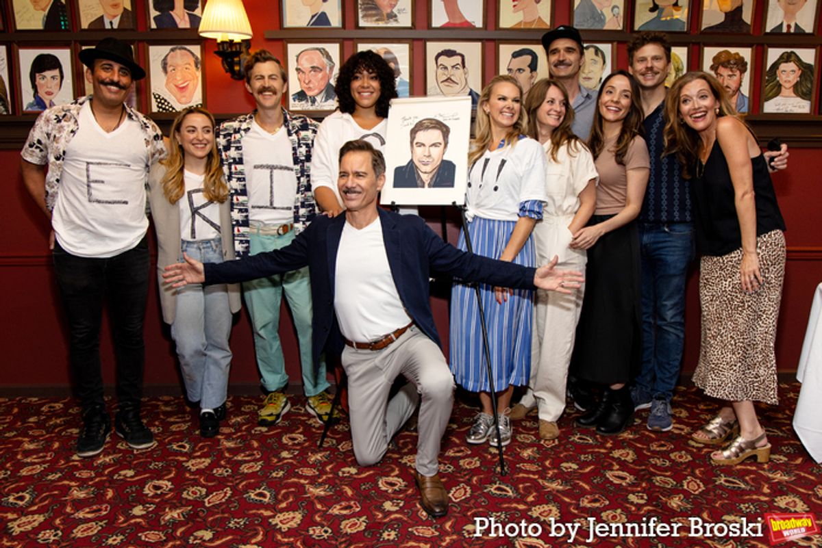 Nehal Joshi, Dana Steingold, Alex Moffat, Lilli Cooper, Eric McCormack, Laura Bell Bundy, Michelle Federer, Matthew Floyd Miller, Jamie Ann Romero, Tony Roach, Sandy Rustin at 