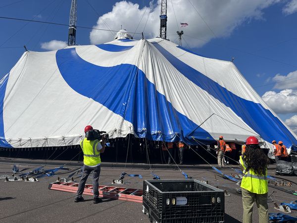 Photos: Cirque Du Soleil BAZZAR Raises Its New Big Top In Montgomery County At The Greater Philadelphia Expo Center  Image