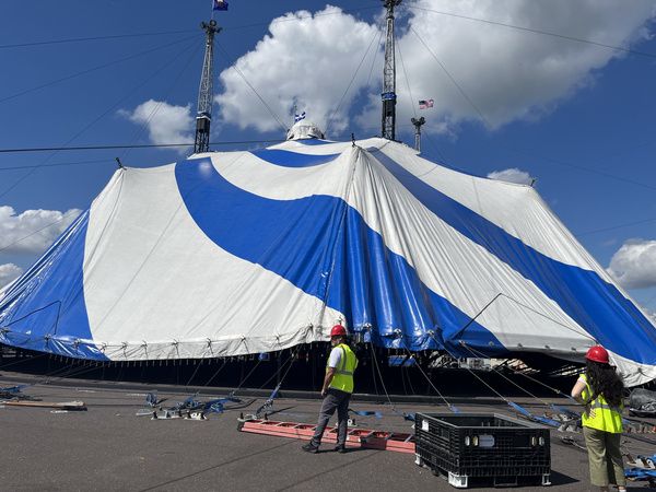 Photos: Cirque Du Soleil BAZZAR Raises Its New Big Top In Montgomery County At The Greater Philadelphia Expo Center  Image