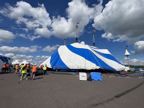 Photos: Cirque Du Soleil BAZZAR Raises Its New Big Top In Montgomery County At The Greater Philadelphia Expo Center  Image