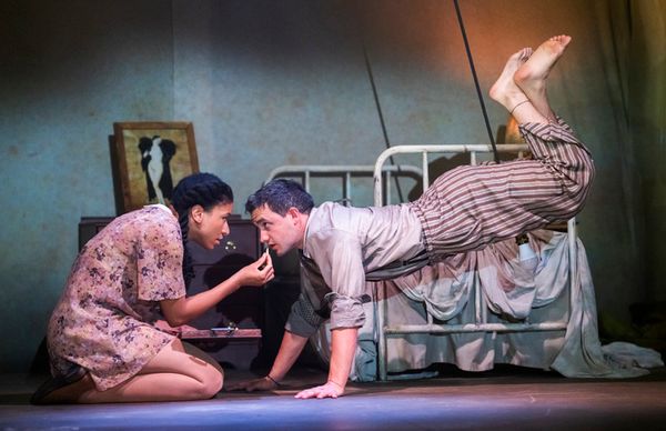 Hannah Sinclair Robinson (Grete) and Felipe Pacheco (Gregor) 





 Photo