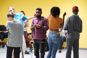 Ray Johnson, Soren Stockman, Fedly Daniel, Nijah Dent, Kofi Asanti @ BroadwayWorld Ray Johnson, Soren Stockman, Fedly Daniel, Nijah Dent, Kofi Asanti Photo