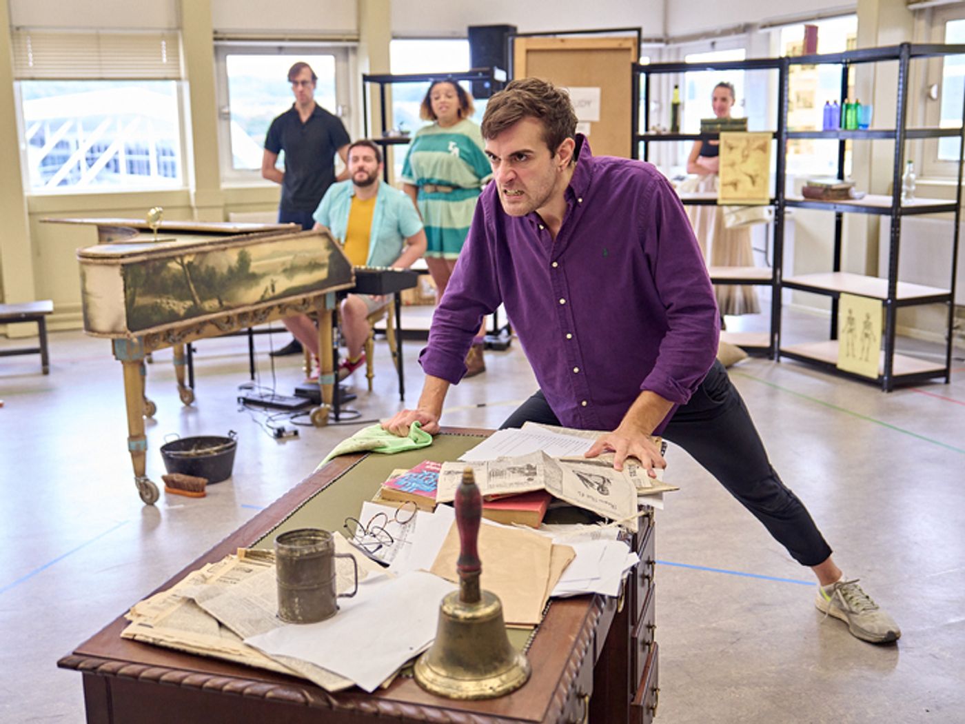 Photos: Inside Rehearsal For THE HYPOCHONDRIAC at Sheffield Theatres  Image