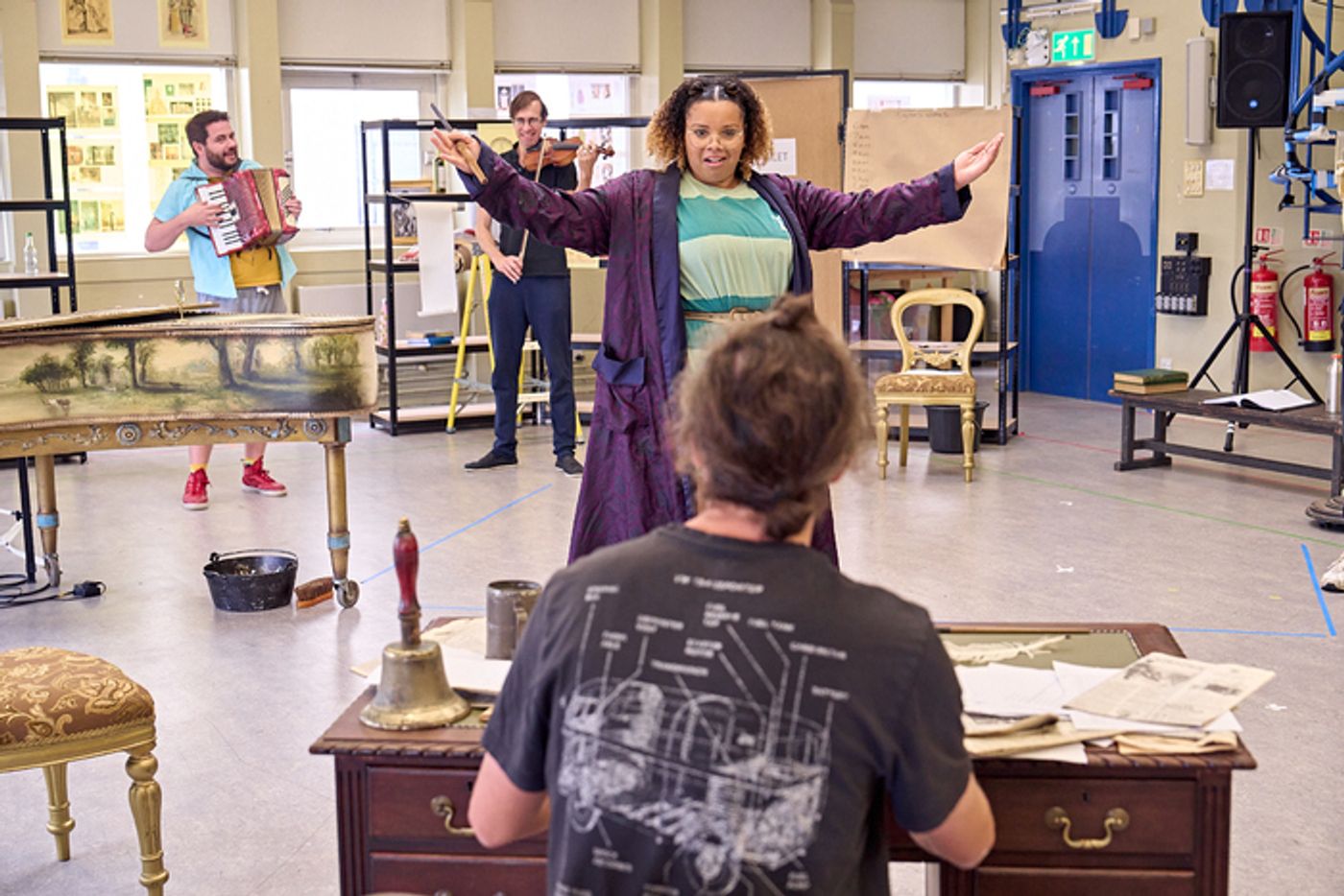 Photos: Inside Rehearsal For THE HYPOCHONDRIAC at Sheffield Theatres  Image