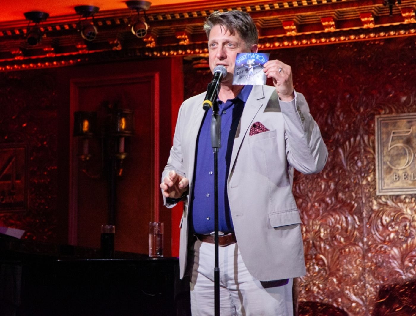 Review: CHRISTOPHER SIEBER Relaxed, Raucous and Real At 54 Below Review: CHRISTOPHER SIEBER Relaxed, Raucous and Real At 54 Below Image