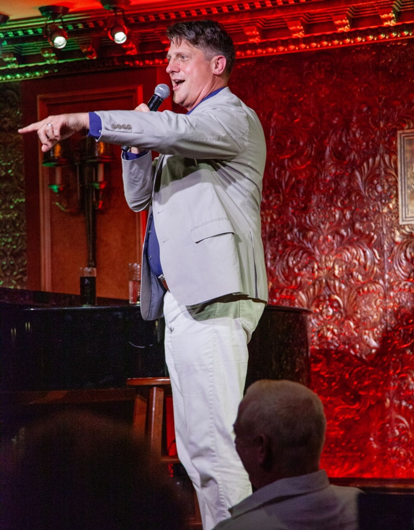 Review: CHRISTOPHER SIEBER Relaxed, Raucous and Real At 54 Below Review: CHRISTOPHER SIEBER Relaxed, Raucous and Real At 54 Below Image