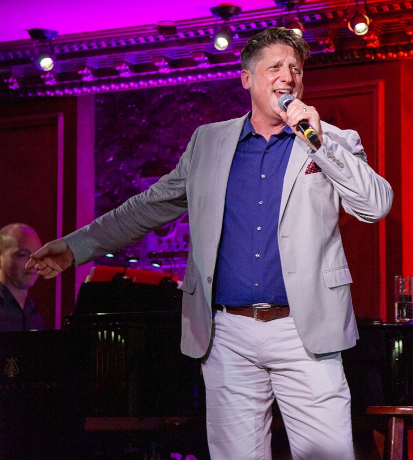 Review: CHRISTOPHER SIEBER Relaxed, Raucous and Real At 54 Below Review: CHRISTOPHER SIEBER Relaxed, Raucous and Real At 54 Below Image