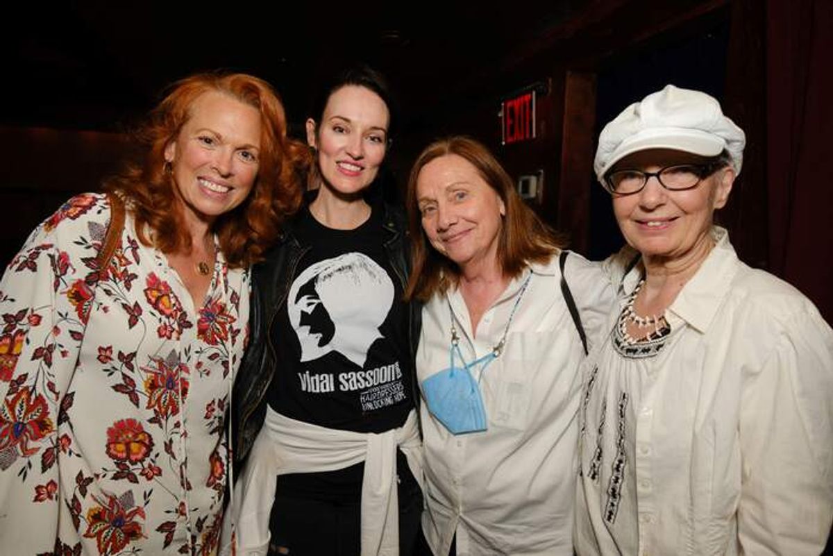 Carolee Carmello, Elizabeth A. Davis, Dale Soules, Marjorie Lipari at 