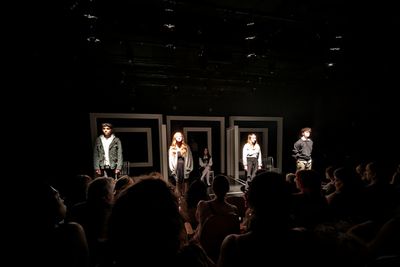 Nicholas Matos, Mia Topalian, Catherine Quirico, David Fine, Ruby Griffin, Sammy Dell Photo