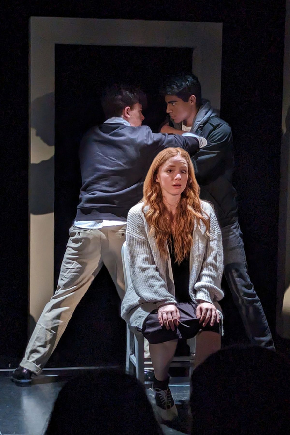 Sammy Dell, Mia Topalian, Nicholas Matos at 