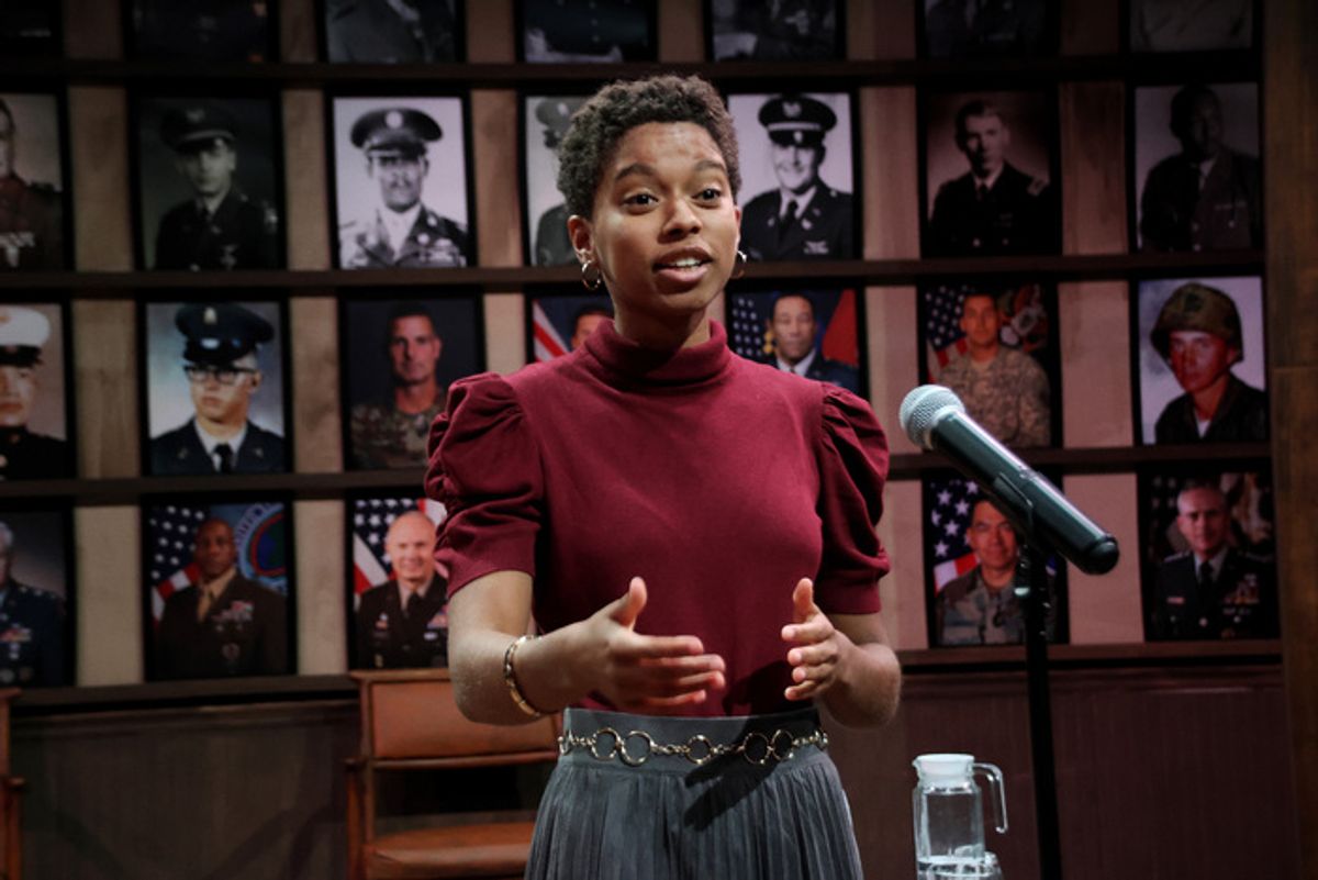 Elizabeth Barnes at Photos: First Look At Heidi Schreck's WHAT THE CONSTITUTION MEANS TO ME At Main Street Theater