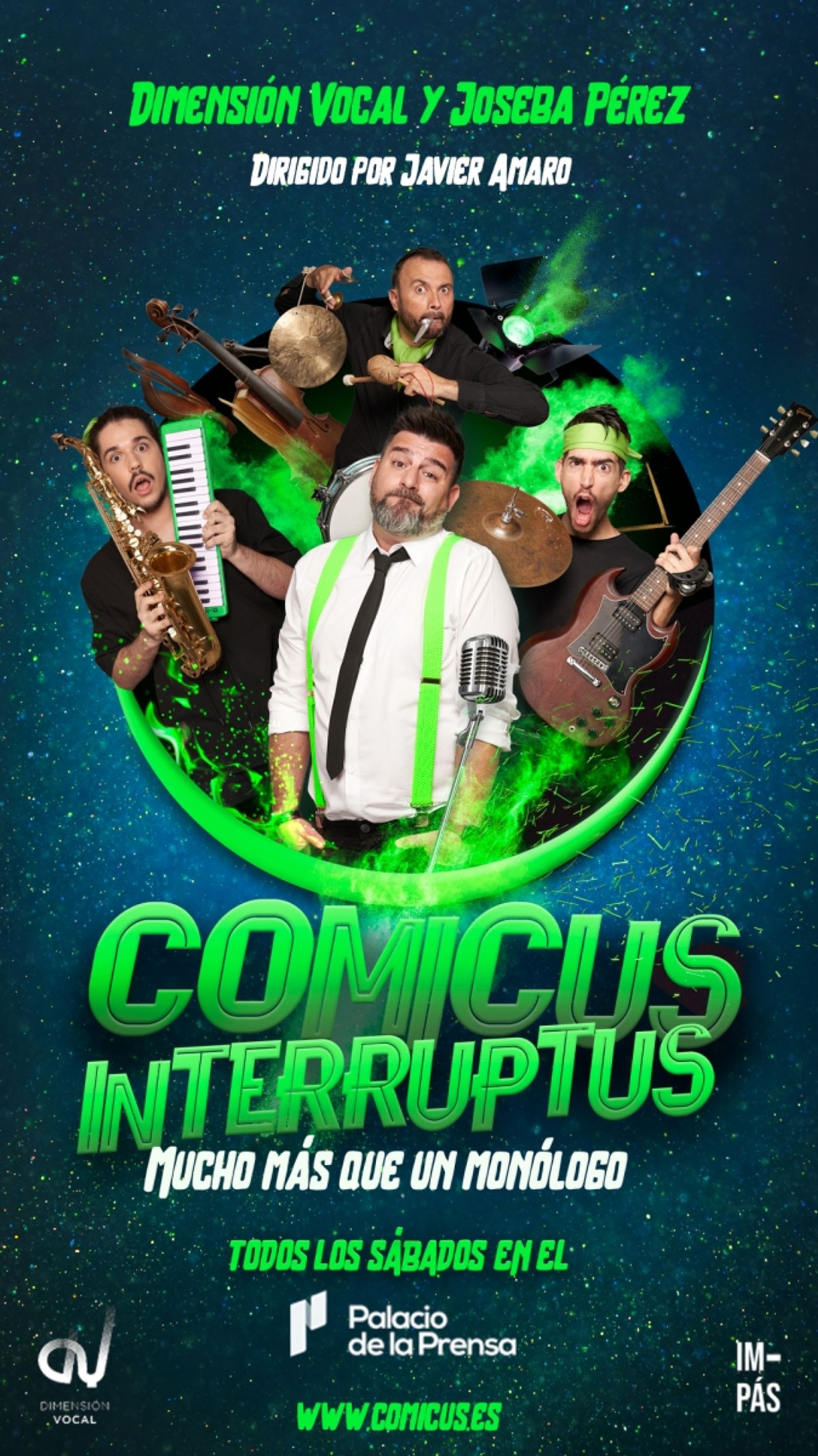 COMICUS INTERRUPTUS se estrena en Madrid  Image